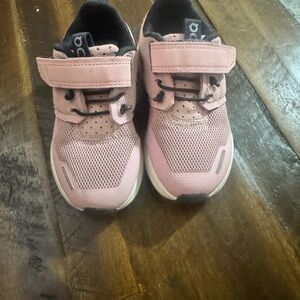 On Cloud Kids Pink Athletic Sneakers